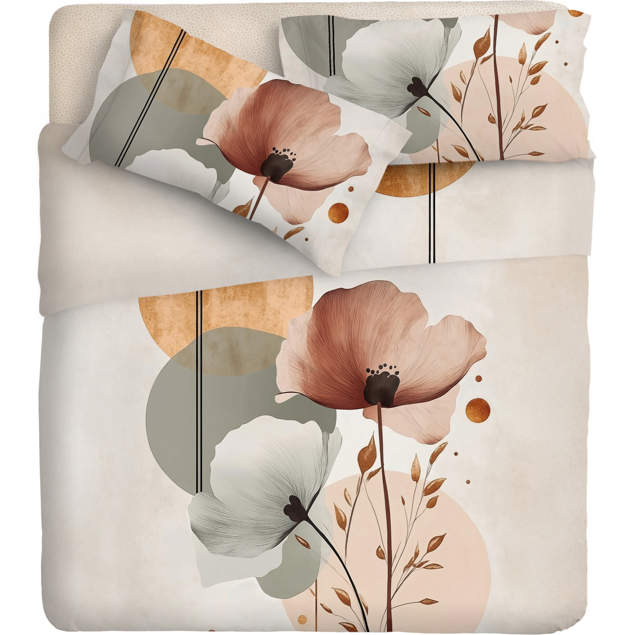 Parure Lenzuola fotografico Piazzato Fine-Art 2 Piazze Disegno Frida