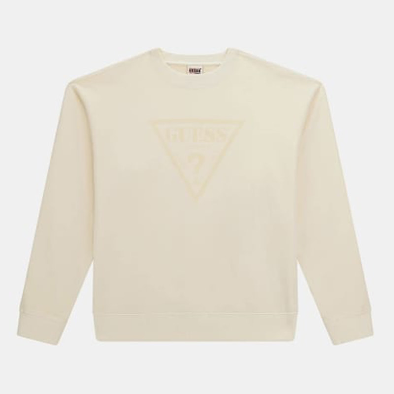 GUESS Originals - Sweat - coton - beige clair