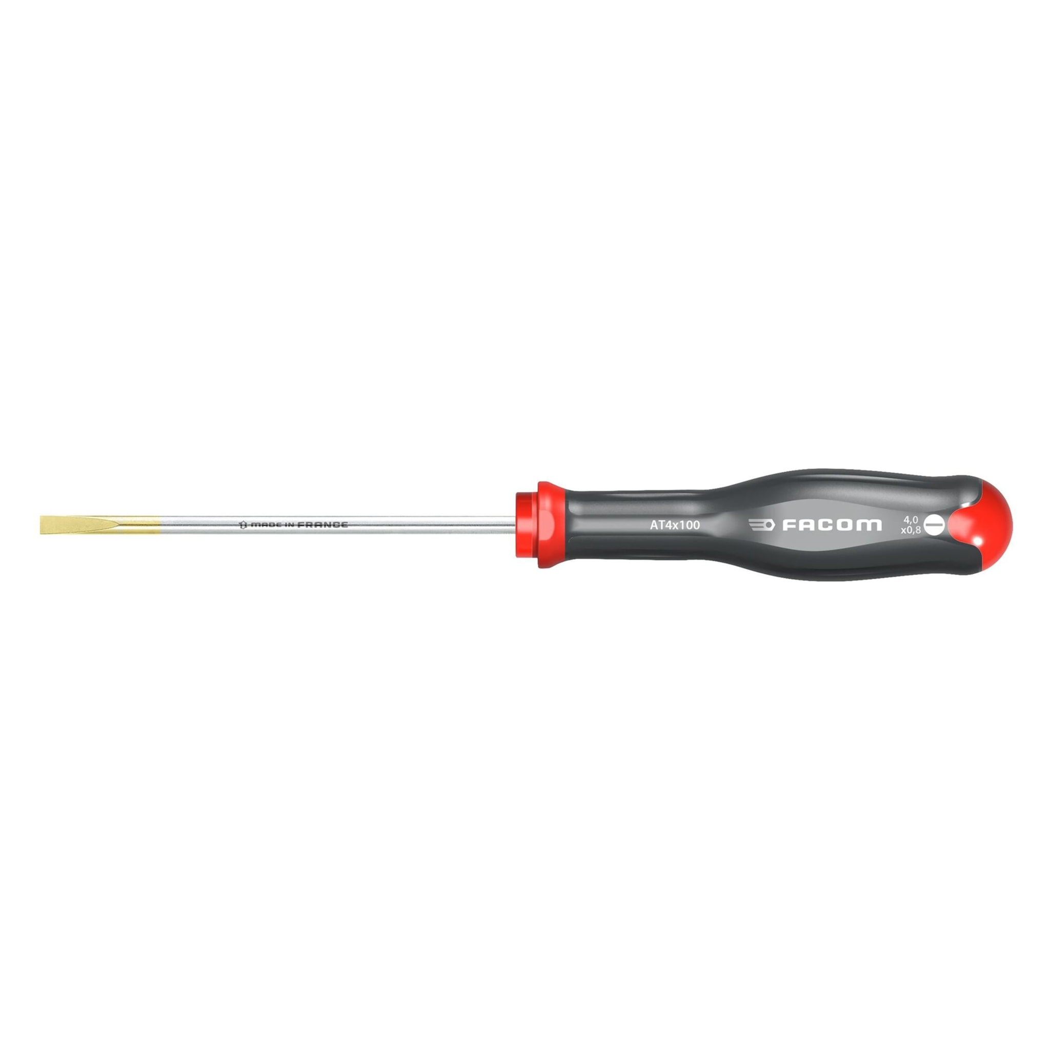 FACOM Tournevis Protwist pour vis à fente, lames fraisées 4x100mm