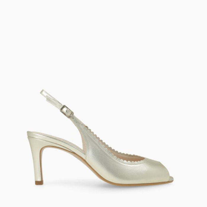 SANDALIAS DORADAS PINTER