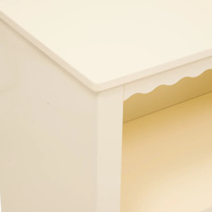 Bibliothèque Enfant Bouli 2 Niveaux Beige 60x30x65 cm