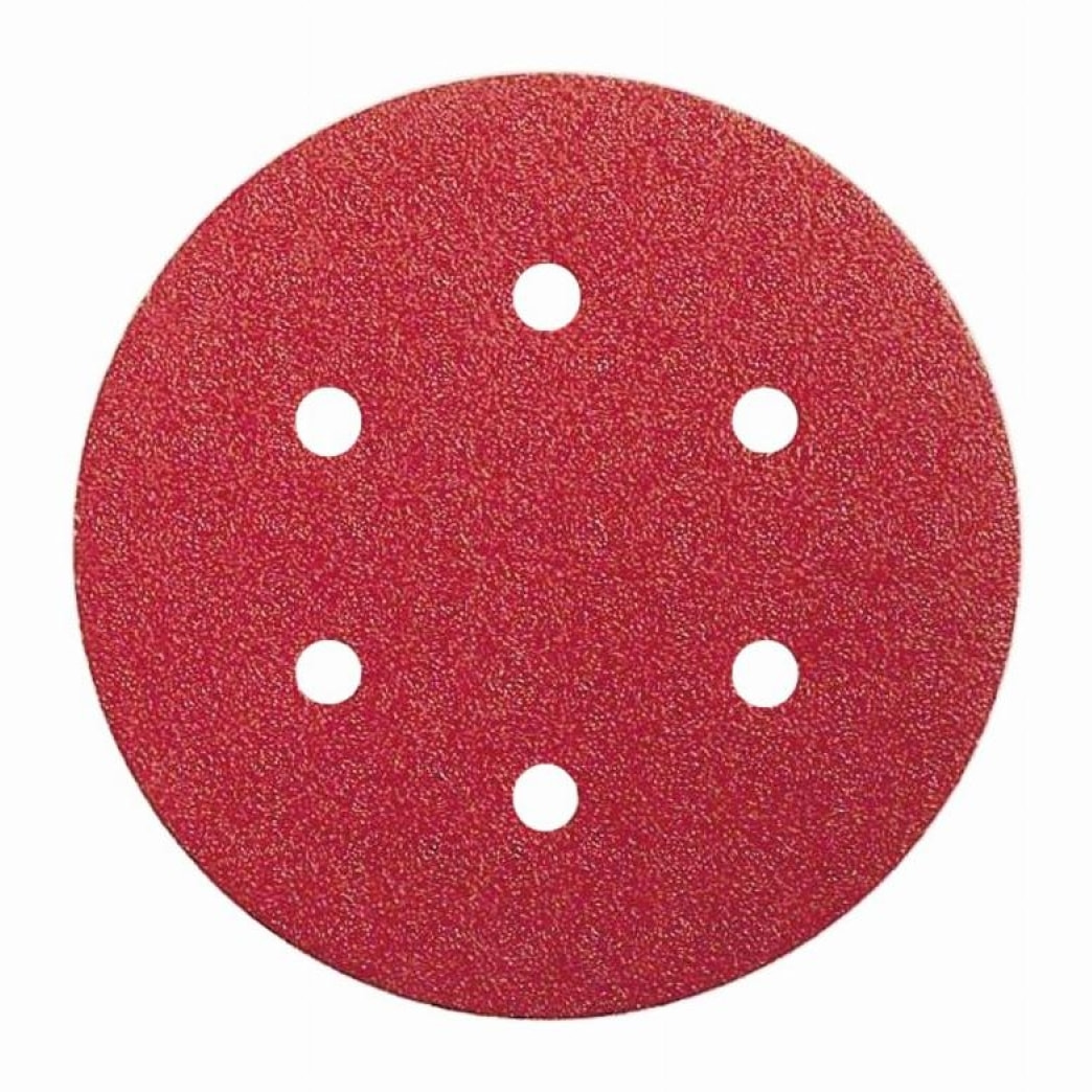 Disque abrasif C430 BOSCH Ø150 Grain 240 6 Trous - Lot de 5 - 2608605722