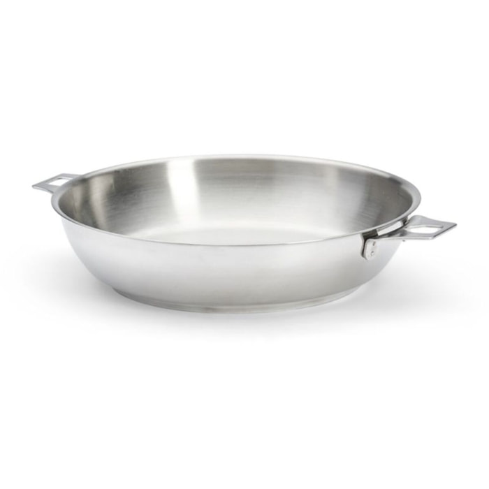 Poêle DE BUYER Twisty tout inox 28cm