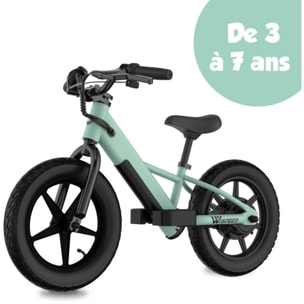 Draisienne enfant WISPEED WIKIDS Vert pastel 14' 100W