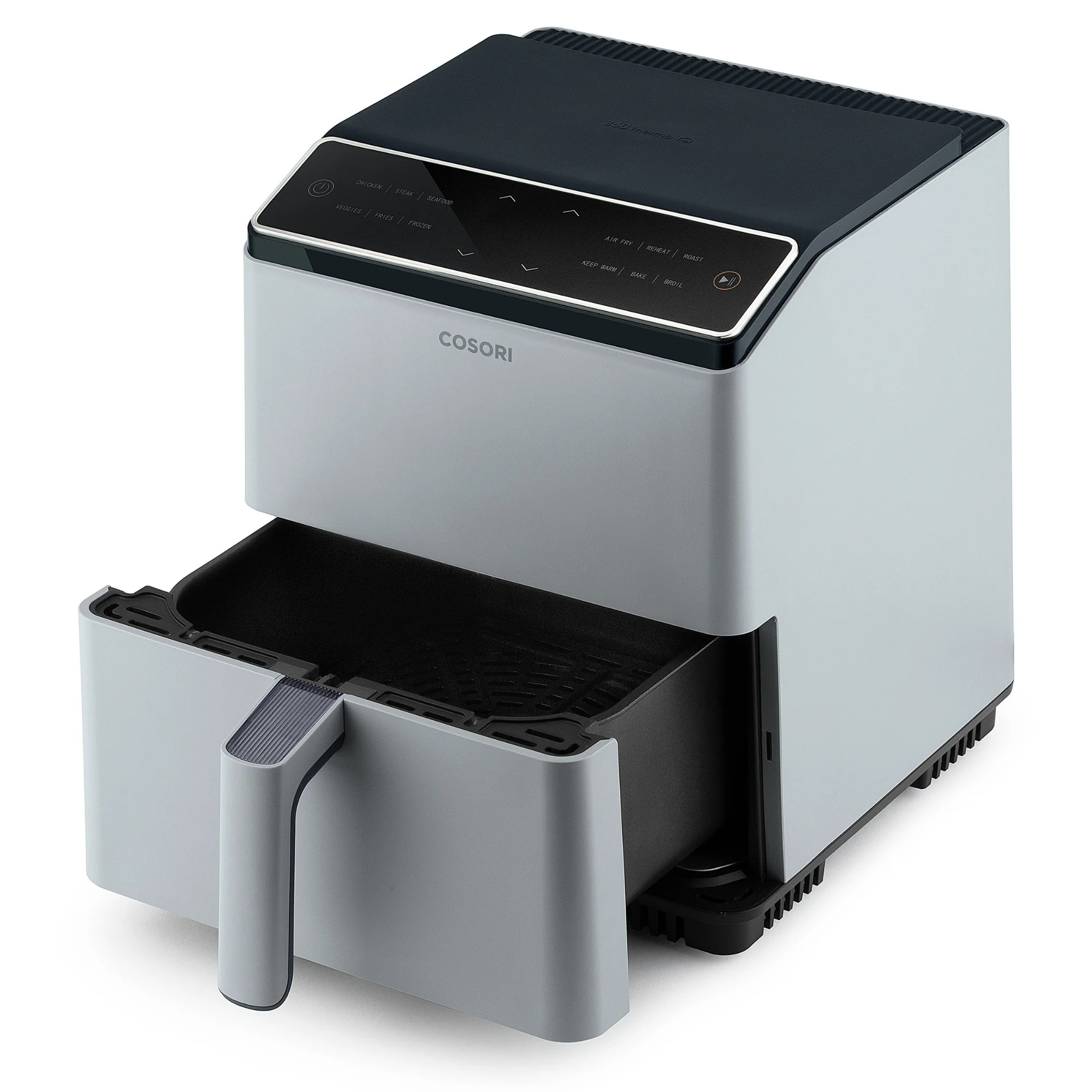 COSORI - Freidora de aire Dual Blaze Chef Edition Gris 6,4 litros
