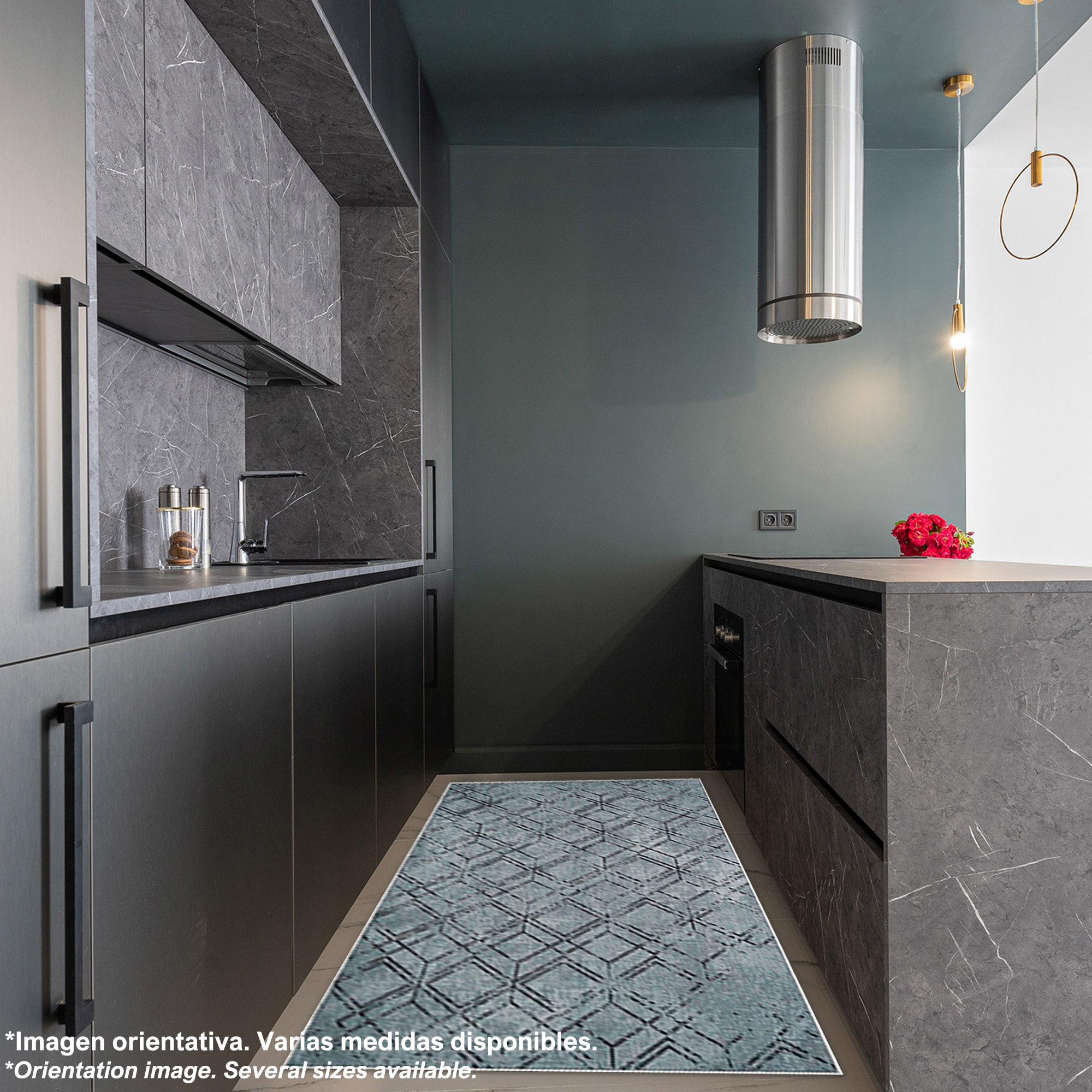 Alfombra de Poliester estampada 160 x 230cm