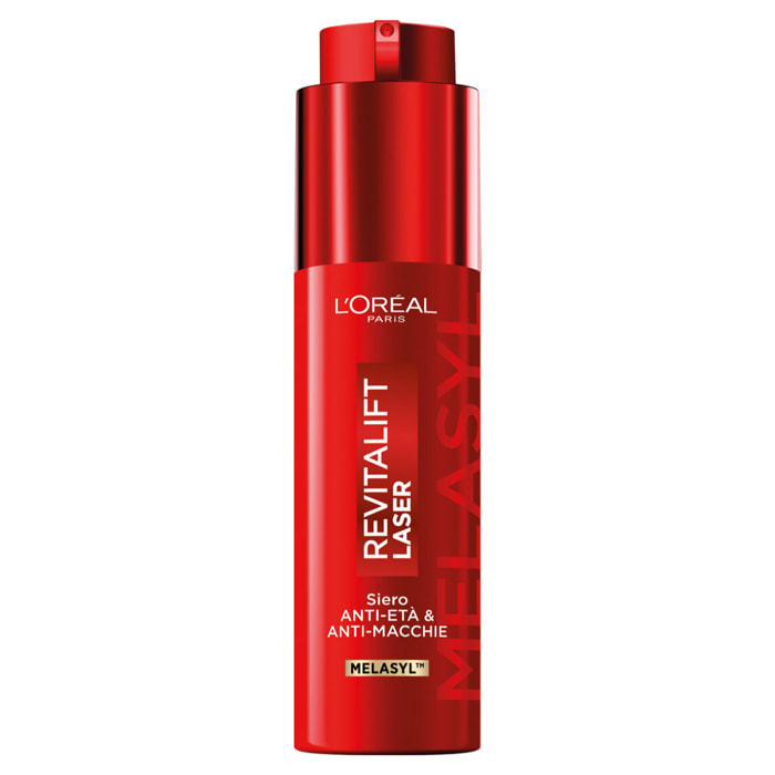 Siero Viso in Crema Anti-Età Anti-Macchie Revitalift Laser con Melasyl Vitamina C e Niacinamide 50ml