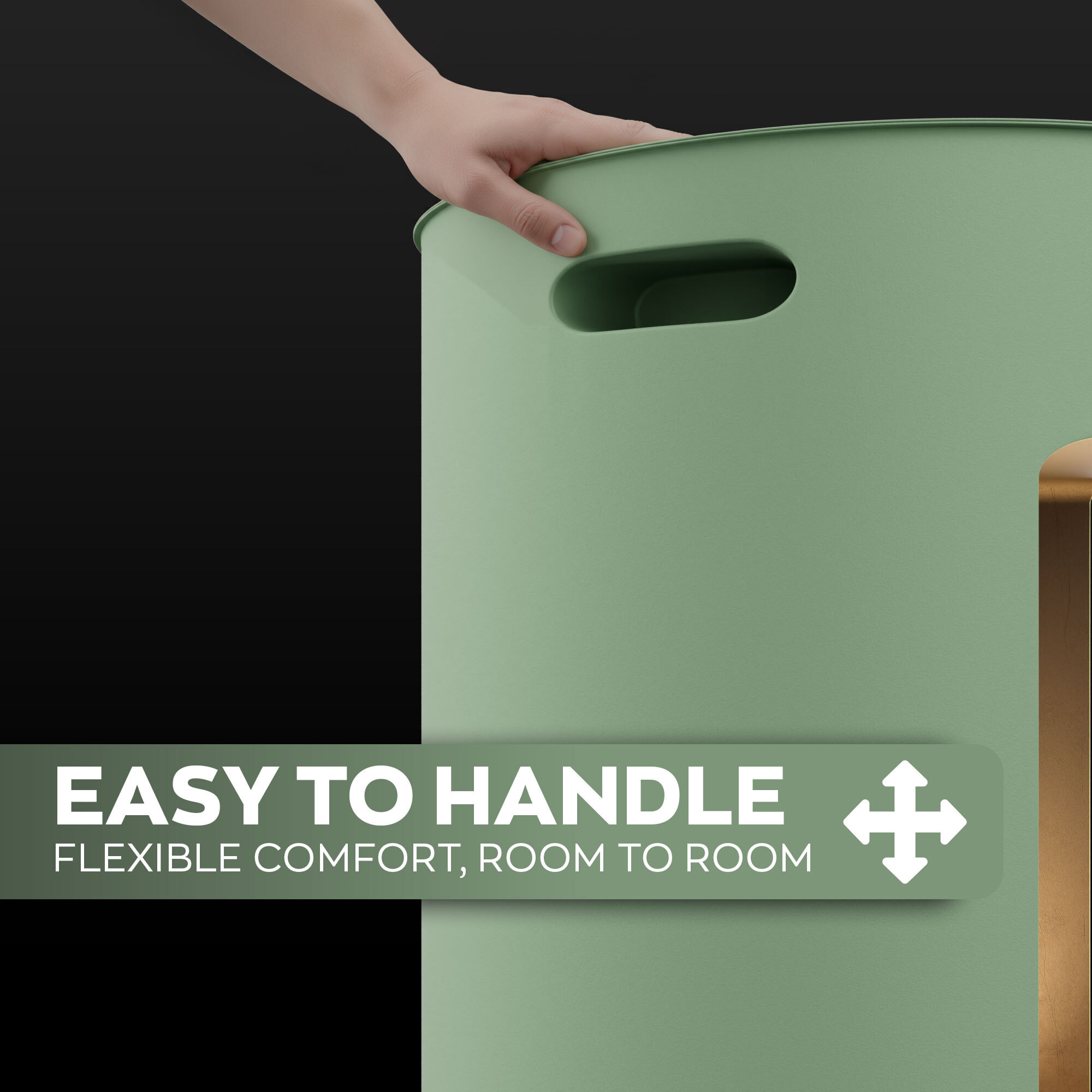 Giulio Cesare - Camino a Bioetanolo da Pavimento Ø40x80 cm di Design da Interno per Arredo in Acciaio Inox Salvia