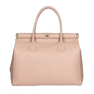Borsa a mano da Donna Eleonora in Vera Pelle Made in Italy 26x35x16 cm