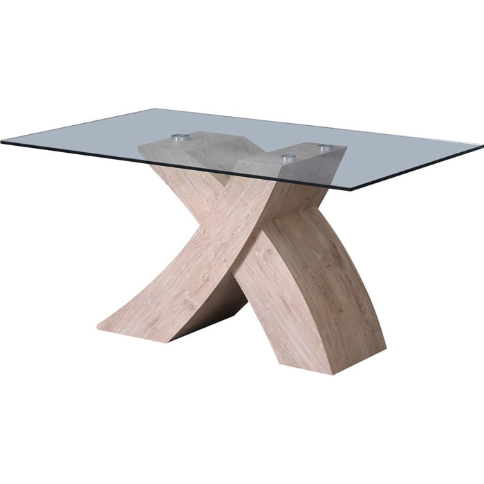 Table repas ''Mona'' 150 x 90 x 74 cm - Chêne