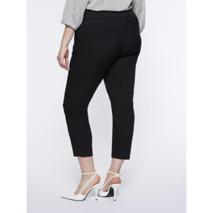 Fiorella Rubino - Pantaloni dritti cropped - Nero