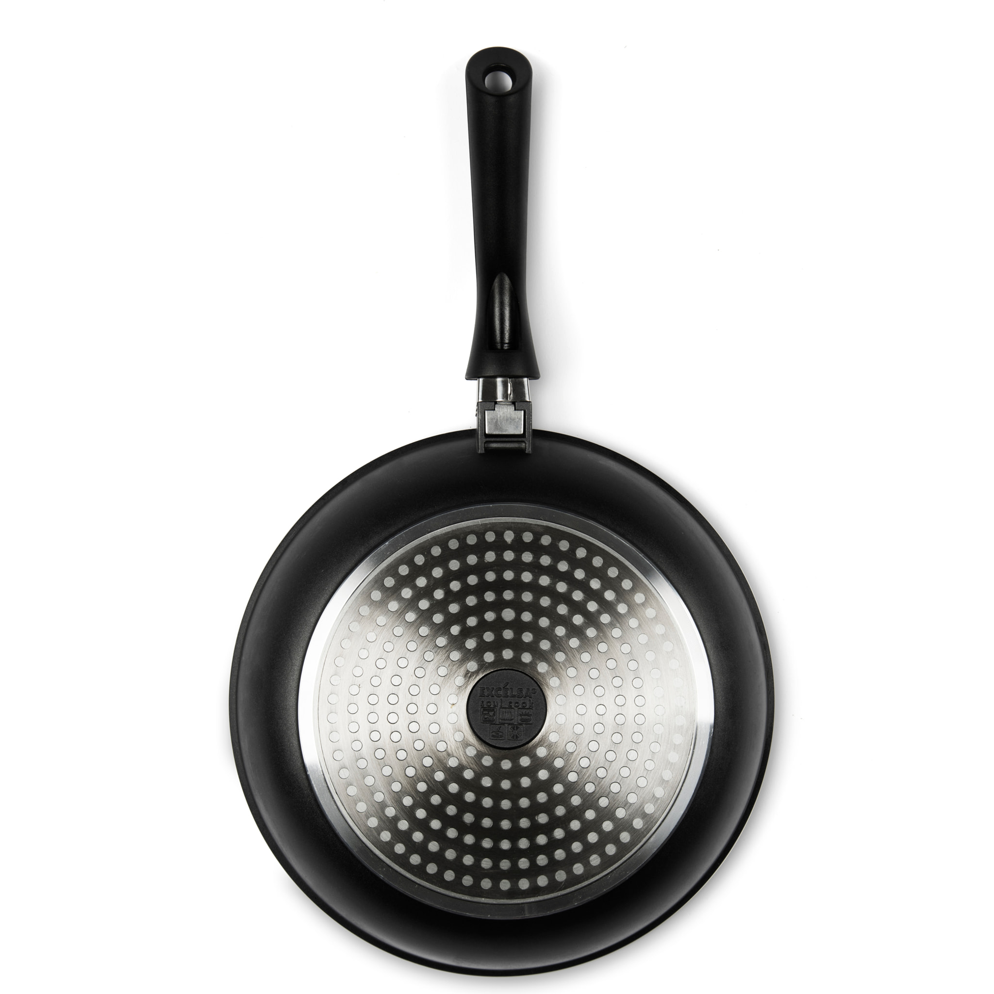 Padella 28 cm Excelsa – Soul Cook, Alluminio Nero