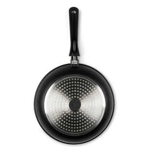 Padella 28 cm Excelsa – Soul Cook, Alluminio Nero