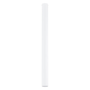 Lampada a sospensione Tecno in acciaio bianco