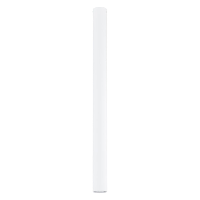 Lampada a sospensione Tecno in acciaio bianco