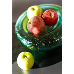 J-Line coupe décorative Carol - verre - vert - small