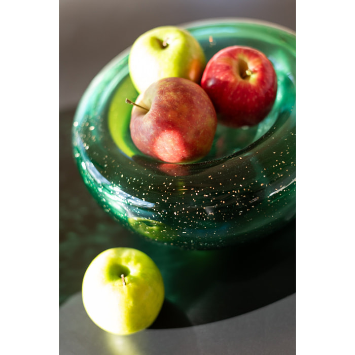 J-Line coupe décorative Carol - verre - vert - small