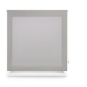 Estor Poliéster enrrollable opaco liso OPACARA PLATA PURLINE  W