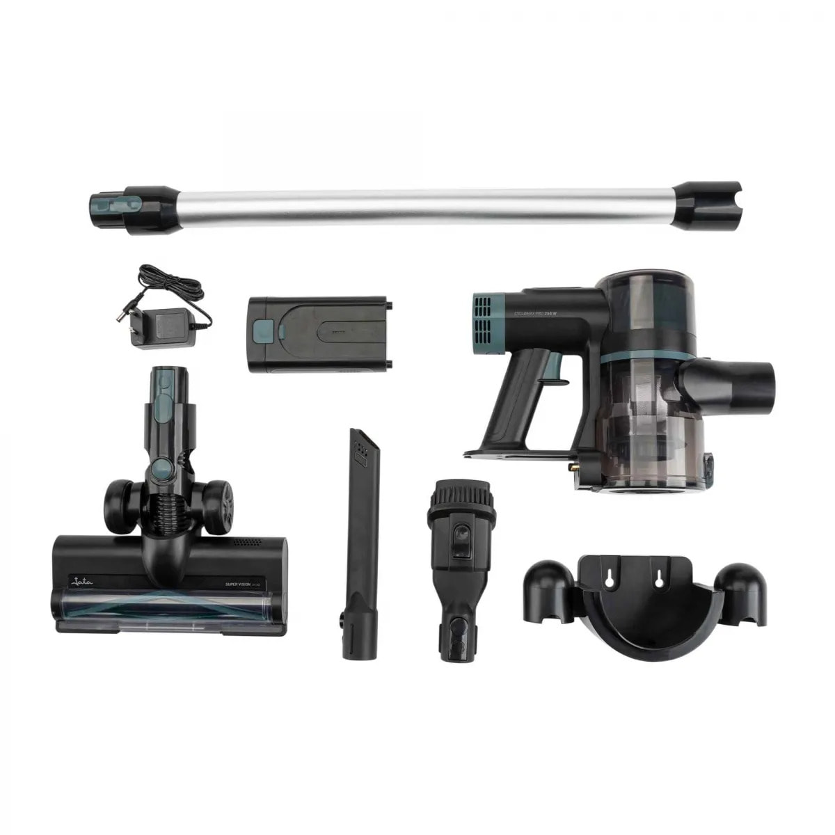 Aspiradora sin cable JATA JEAP1629 con potente motor. Tecnología ciclónica. 3 velocidades