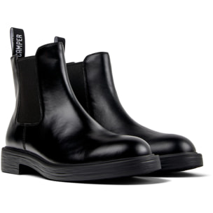 Botines - CAMPER Dean - Negro - Cuero liso