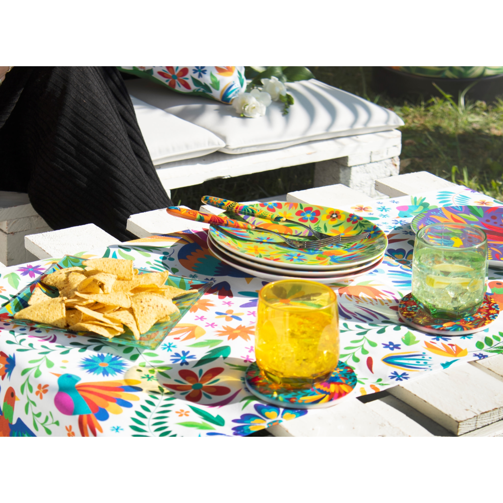 Runner 45x140 Excelsa – Mexican Flowers Multicolore