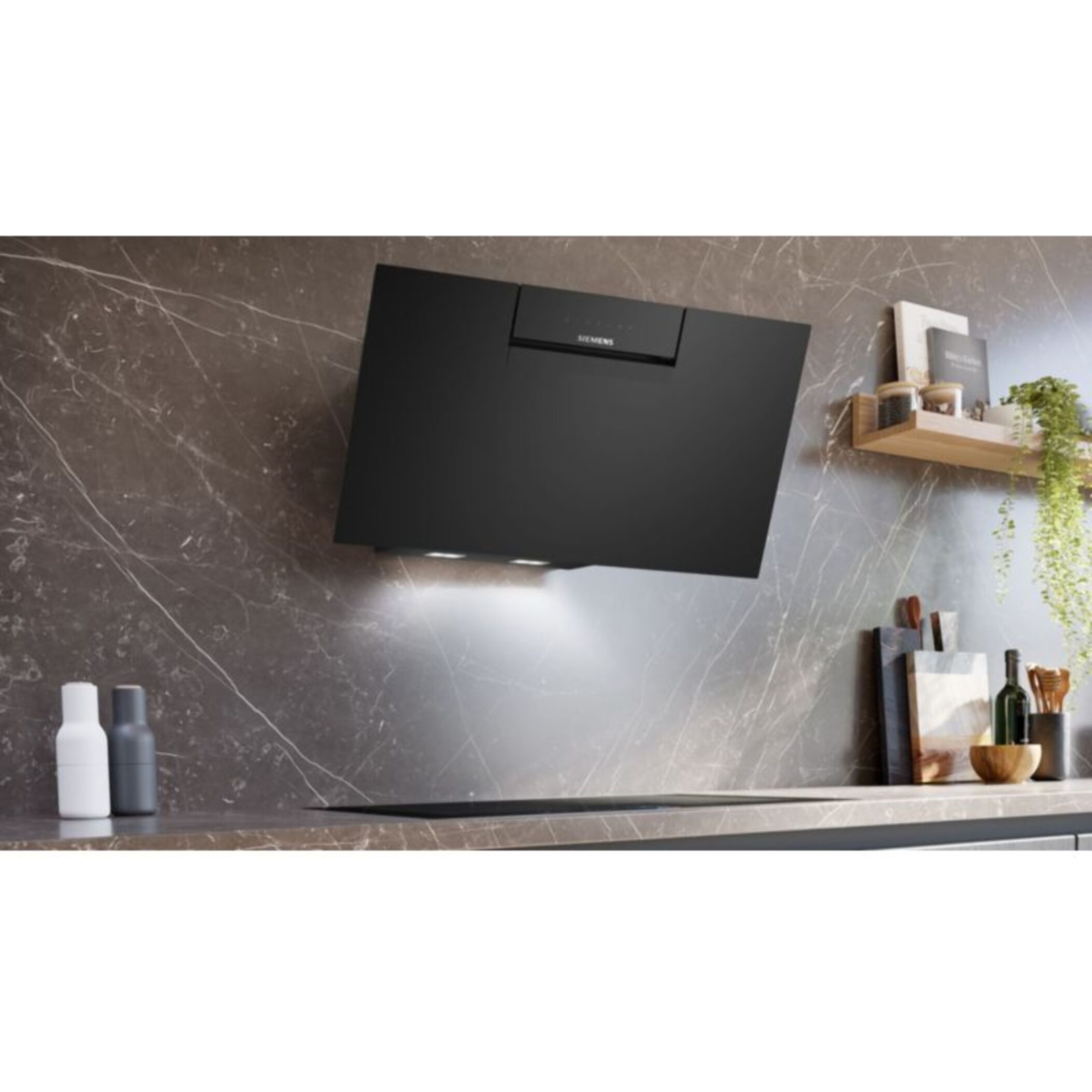 Hotte décorative murale inclinée SIEMENS LC87KFN60