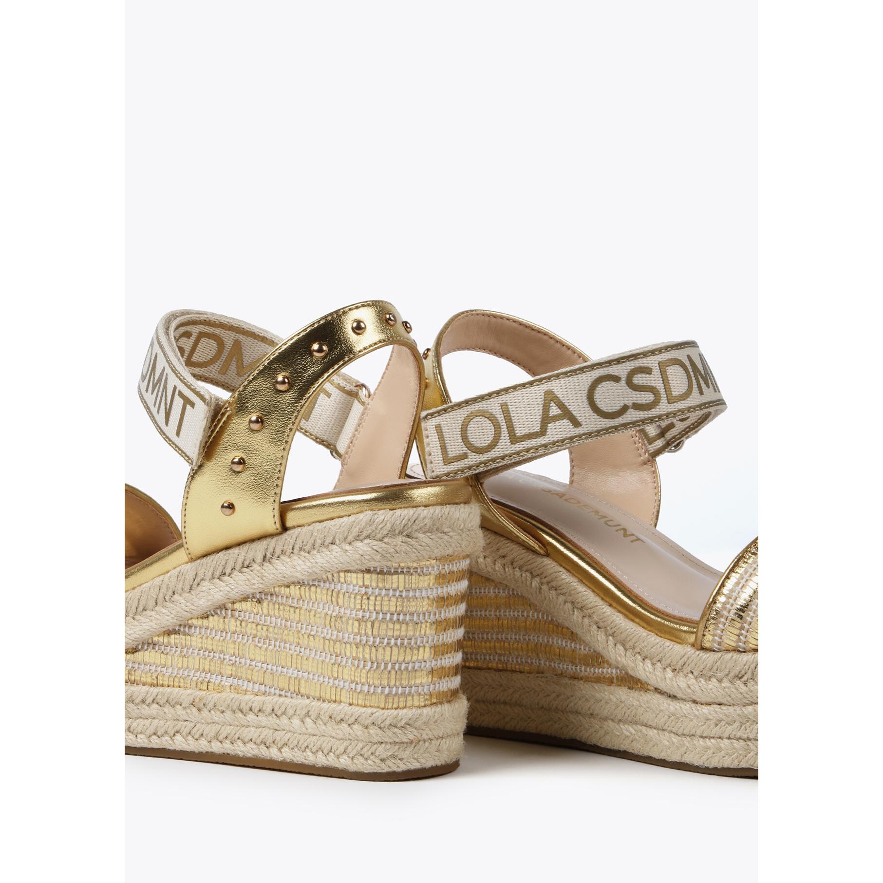 Zeppe dettagli metallizzati