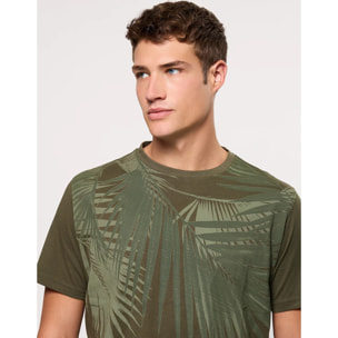 Camiseta Manga Corta Caqui - Nunobet