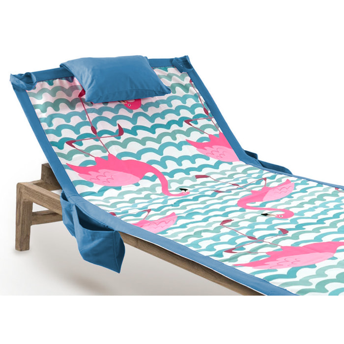 Telo Mare Lettino In Microfibra Disegno Summer
