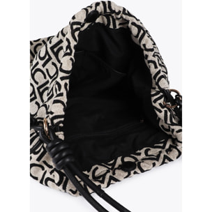 Shopper jacquard LC floccato