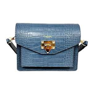 Bolso de hombro Cheval Firenze Charlotte Cielo Azul