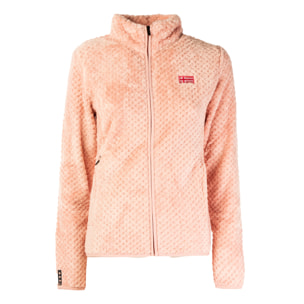 SCUOLA NAUTICA ITALIANA felpa donna rosa antico