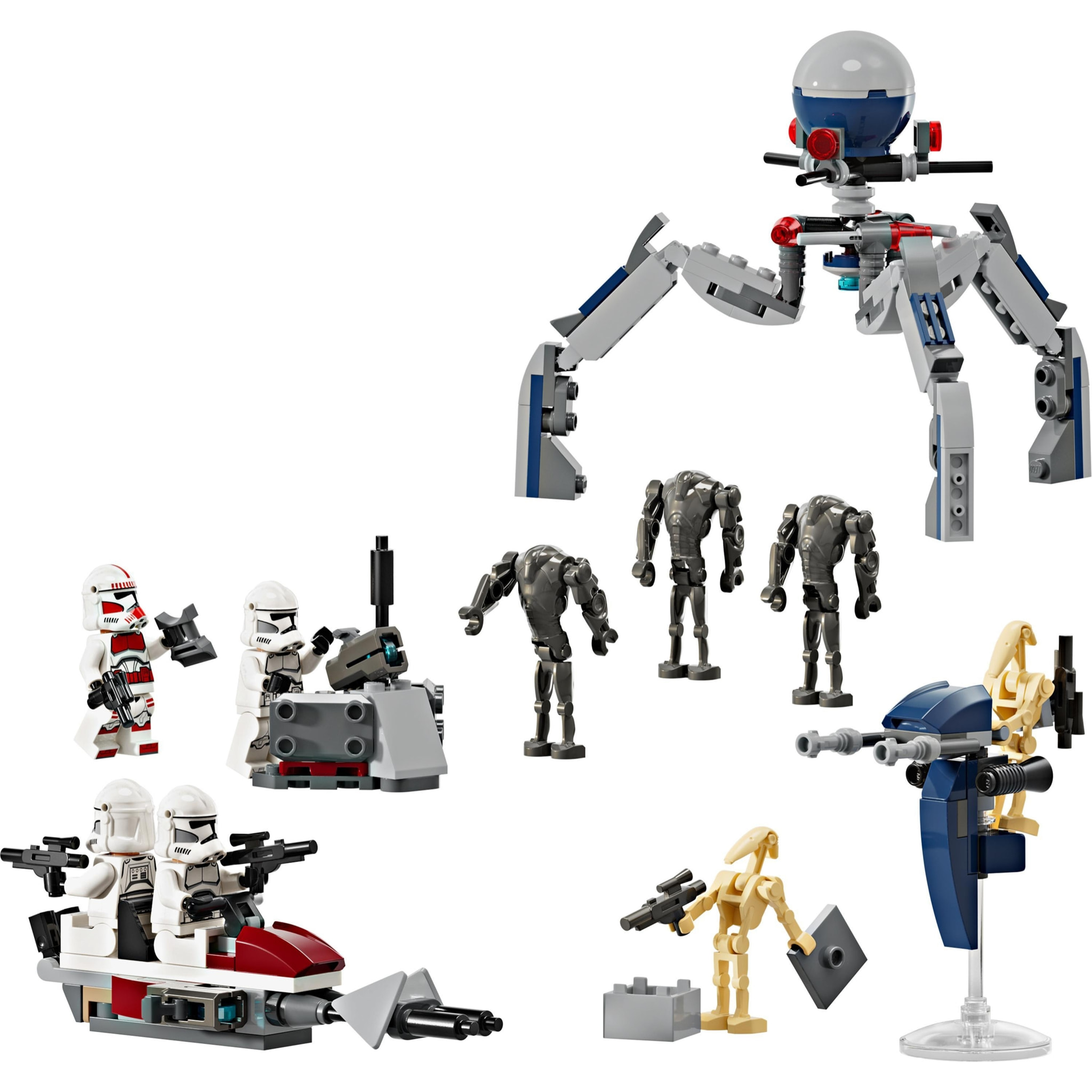 LEGO STAR WARS 75372 - BATTLE PACK CLONE TROOPER E BATTLE DROID