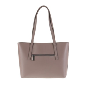 Borsa a spalla da donna Made in Italy - Modello Elowen Lux - 100% pelle - 38.0 x 25.5 x 12.5 cm