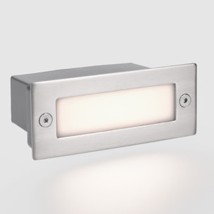 FORLIGHT Empotrable De Pared Ip54 Stair Led 1W 3000K Acero Inoxidable 5Lm