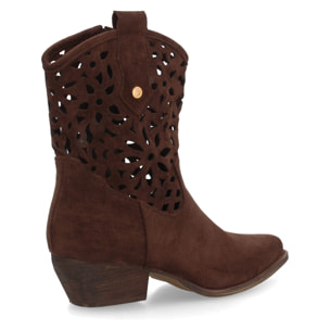 Botas cowboy caladas con tacón.