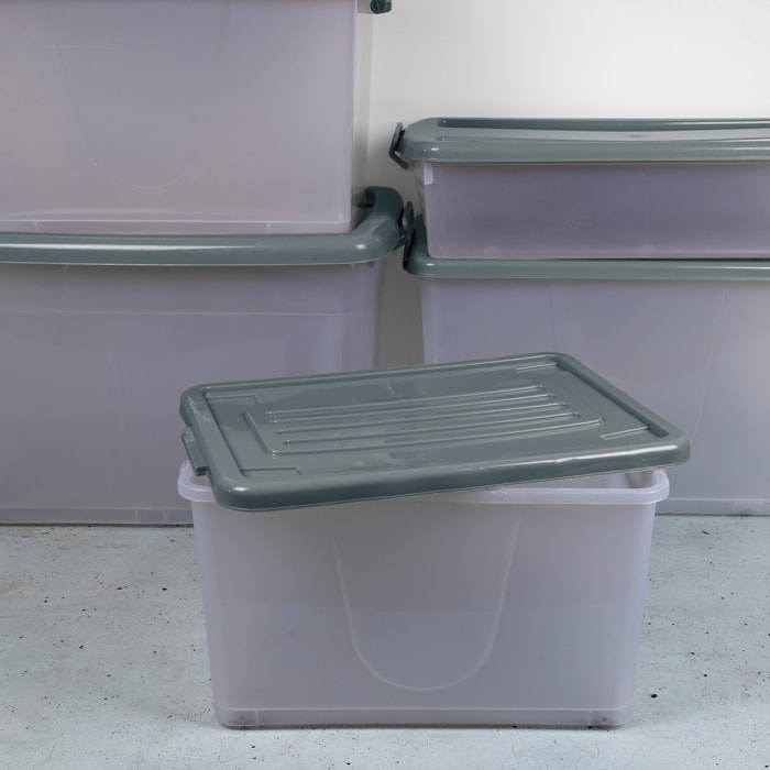 Boite De Rangement Plastique 50l