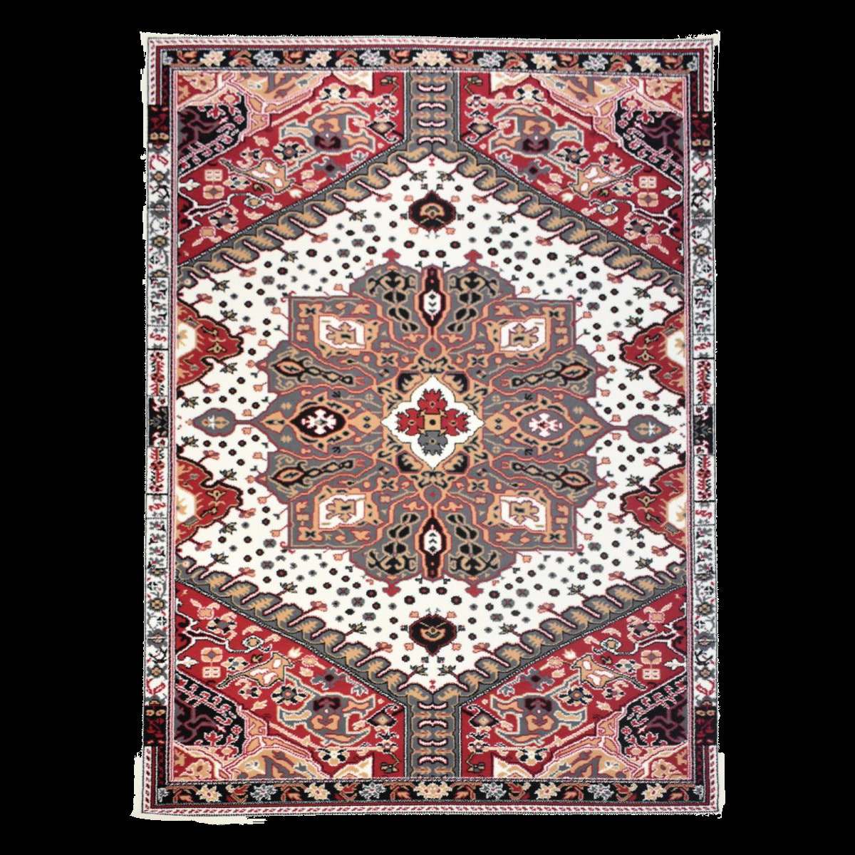 Tapis orient tissé motif traditionnel VEPU