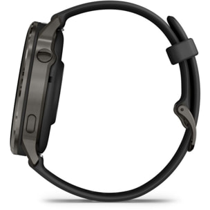Montre sport GARMIN Venu 4 Noir/Gris Silicone noir 45mm
