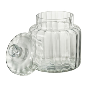 J-Line pot de consrevation Elia - verre - transparent - small