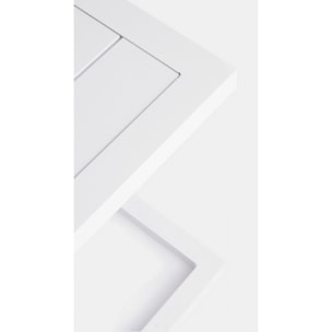 Tavolino HILDE bianco 40x40 cm