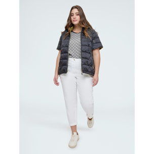 Fiorella Rubino - Pantaloni Balloon in cotone - Bianco