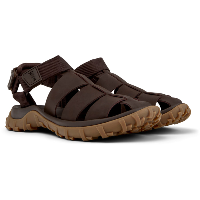 Sandalias - CAMPER Drift Trail - Marron - Cuero de gamuza