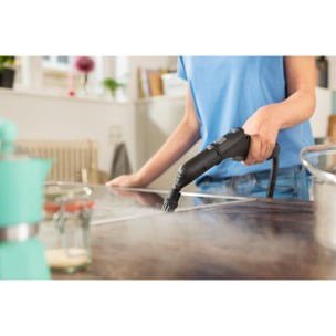 Nettoyeur vapeur Karcher SC 3 Deluxe Easyfix - Pression 3.5 bar- Débit vapeur 40 g/min- Temps de chauffe rapide- Kit sols Easyfix
