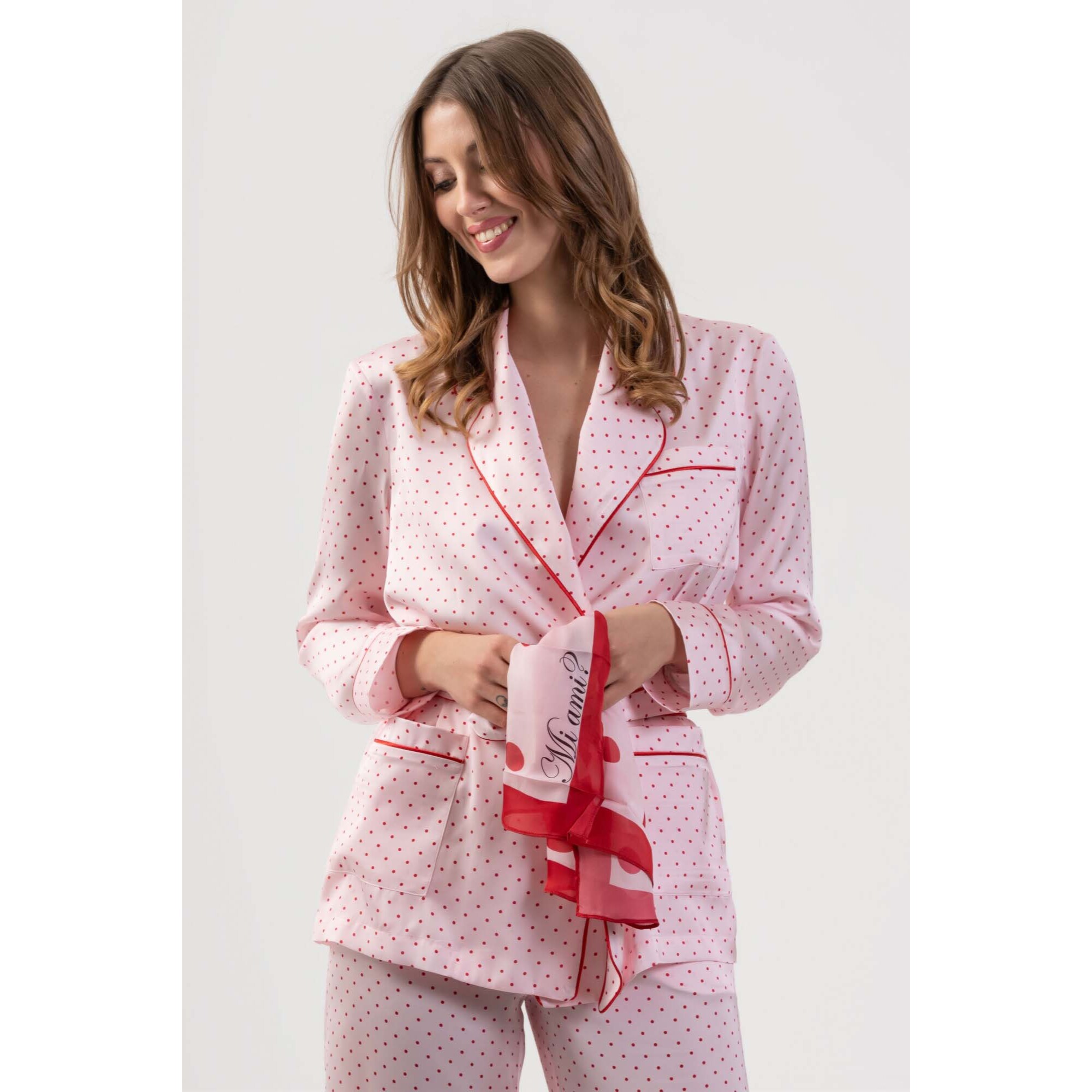 Kocca - Foulard con stampa a pois Donna