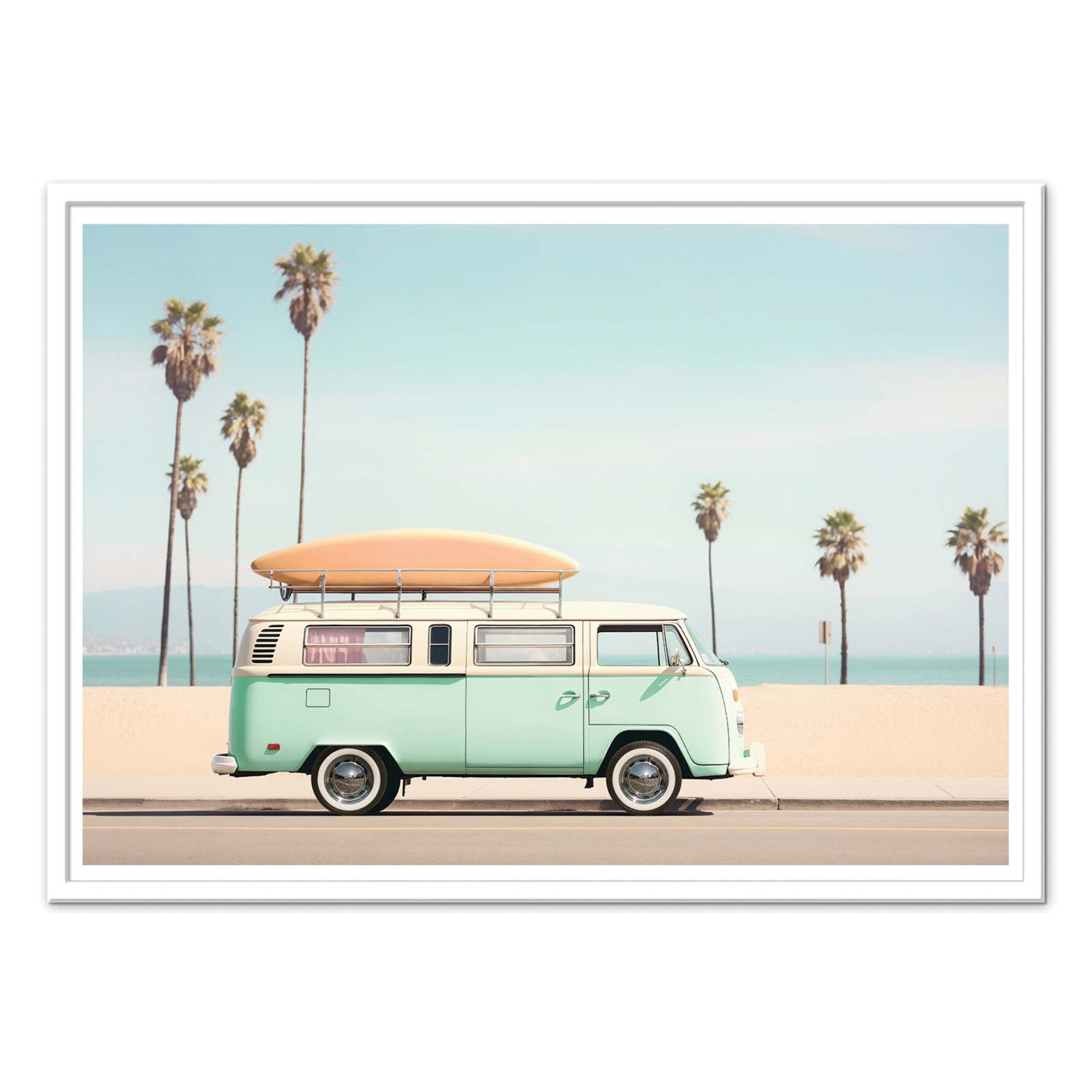 Affiche - California Pacific Van - Philippe Hugonnard