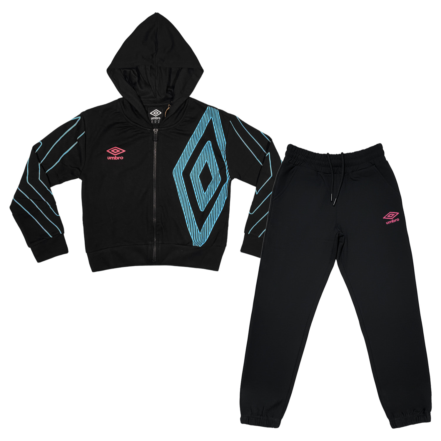 Tuta Ragazza UMBRO Cotone Leggero Primavera - 8 / 16 Anni