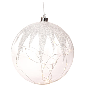 Sfera vetro - Pezzi 2 - 20xH21x20cm - Bianchi Dino SpA