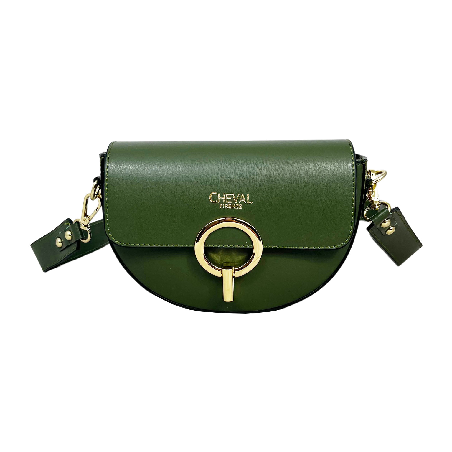 Bolso Cruzado Cheval Firenze Ambra Verde Militar