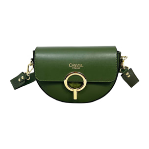 Bolso Cruzado Cheval Firenze Ambra Verde Militar